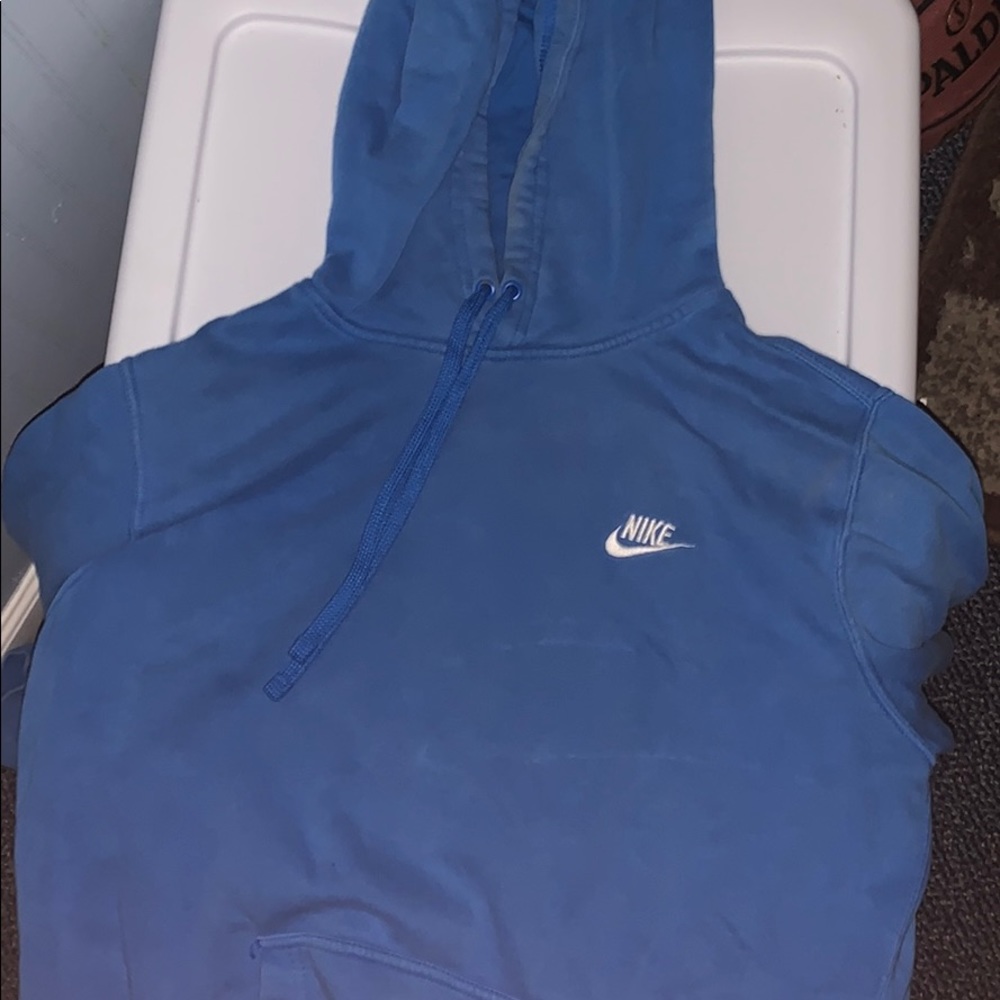 Royal blue nike hoodie